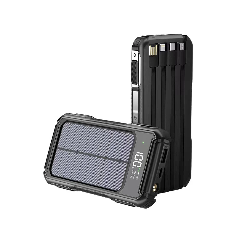 Robuste Solar-Powerbank mit Schnellladefunktion Skanto