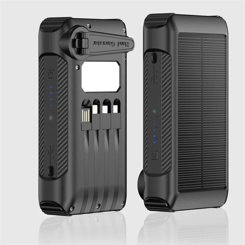 Solarladegerät mit integrierter Taschenlampe Skanto