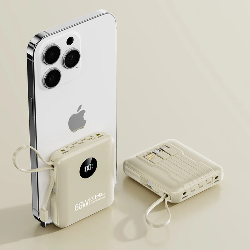 Tragbare 66W Powerbank mit Schnellladefunktion Skanto