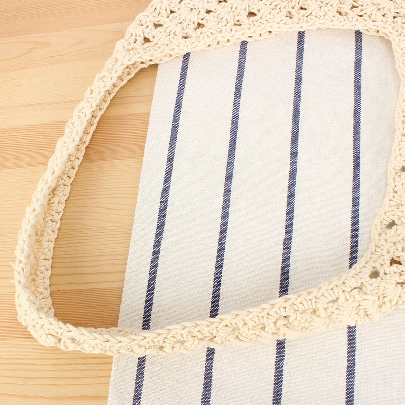 Handtasche aus handgeknüpftem Naturmaterial Skanto