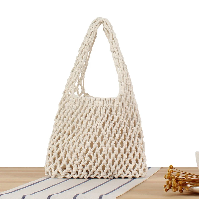 Handgeknüpfte Jutetasche Skanto