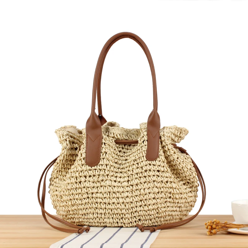 Handtasche mit weichem Ledergriff und geräumigem Innenfach Skanto
