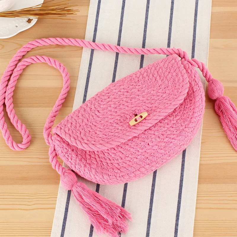 Stylische Fransen-Handtasche Skanto