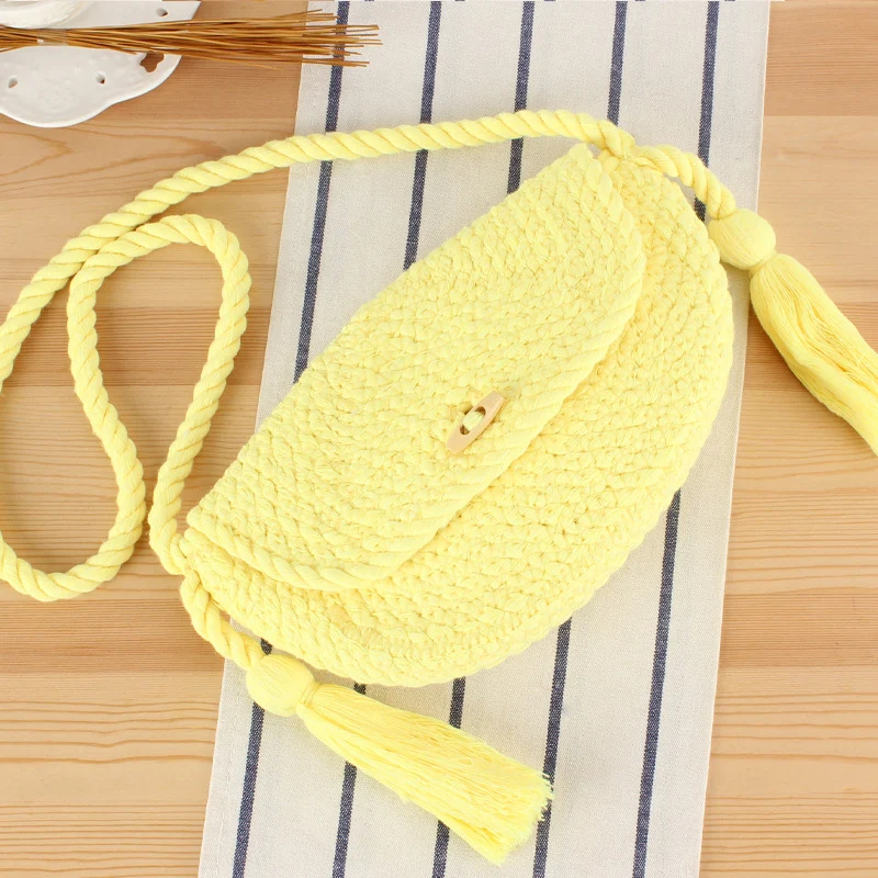 Stylische Fransen-Handtasche Skanto
