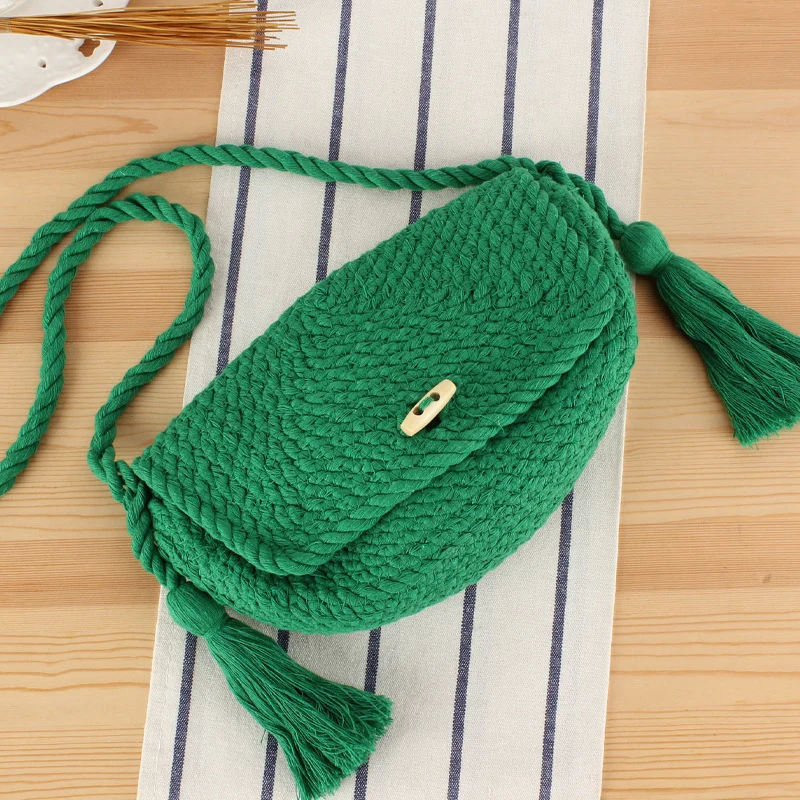 Stylische Fransen-Handtasche Skanto