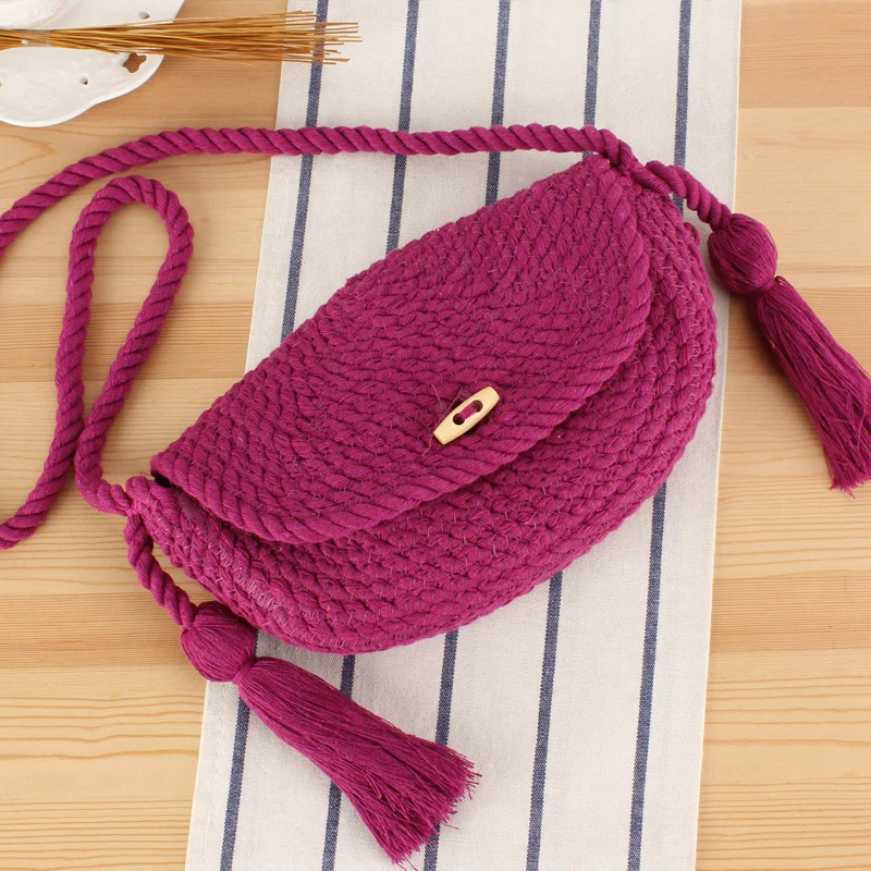 Stylische Fransen-Handtasche Skanto