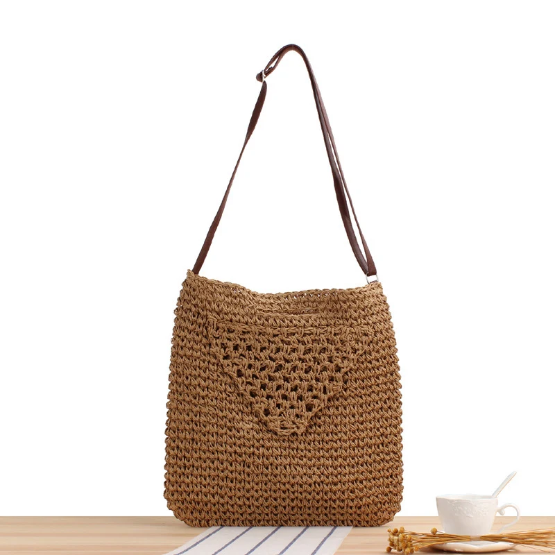 Handtasche mit modernen Makramee-Texturen Skanto