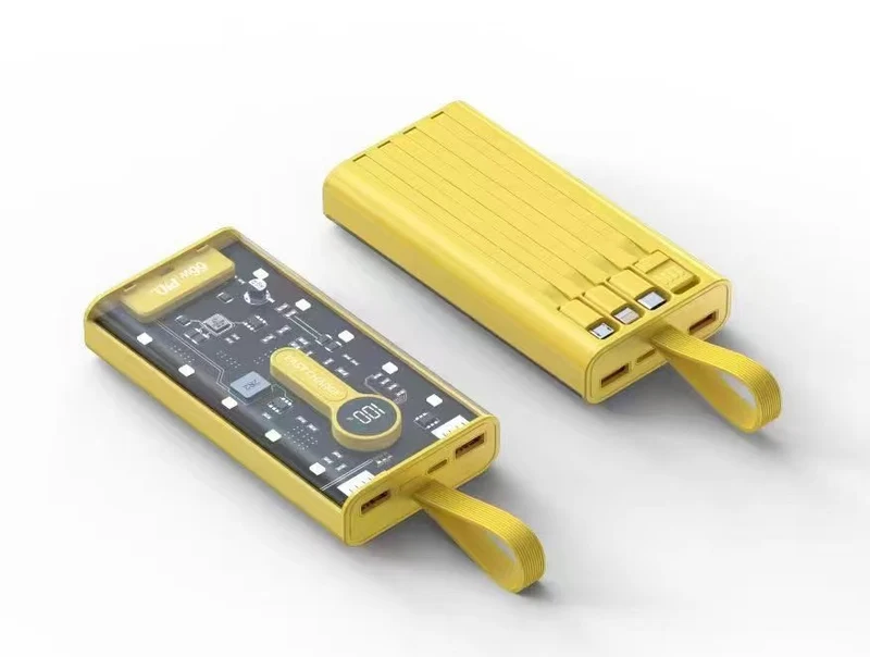 Powerbank mit LCD-Bildschirm und Schnellladegerät Skanto