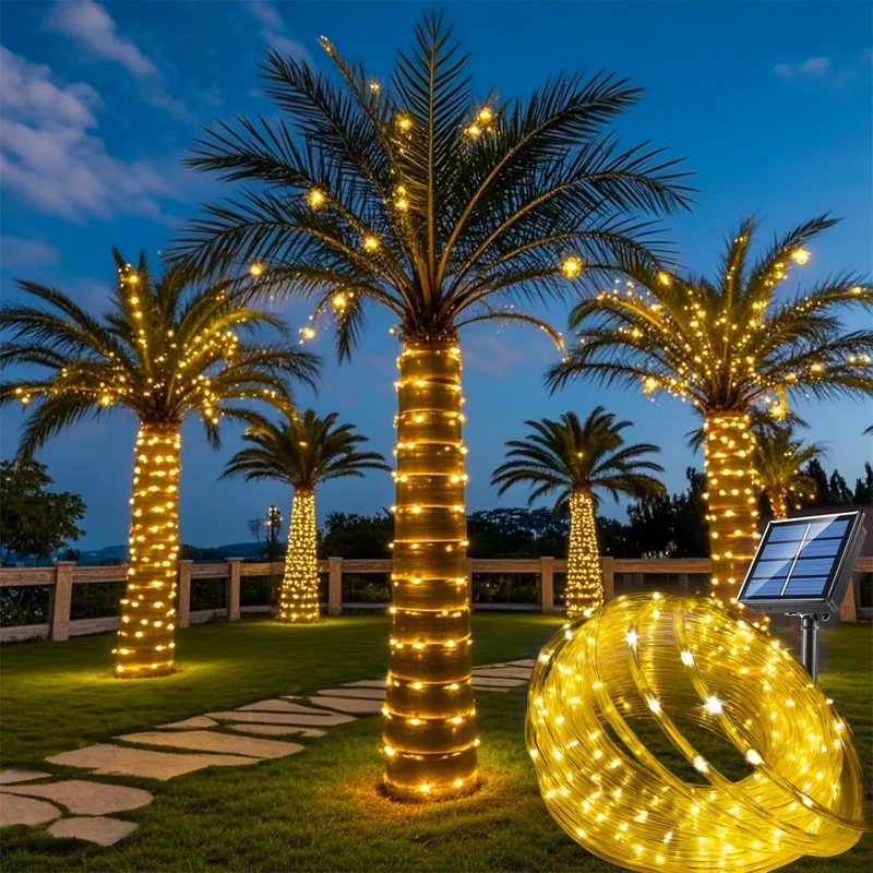 Solar-Outdoor-wasserdichte LED-Lichterketten für Bäume und Landschaftsgestaltung Skanto