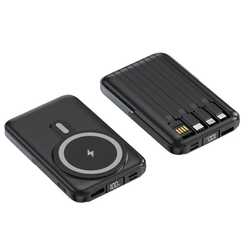 Tragbare Powerbank mit MagSafe-Technologie von Skanto