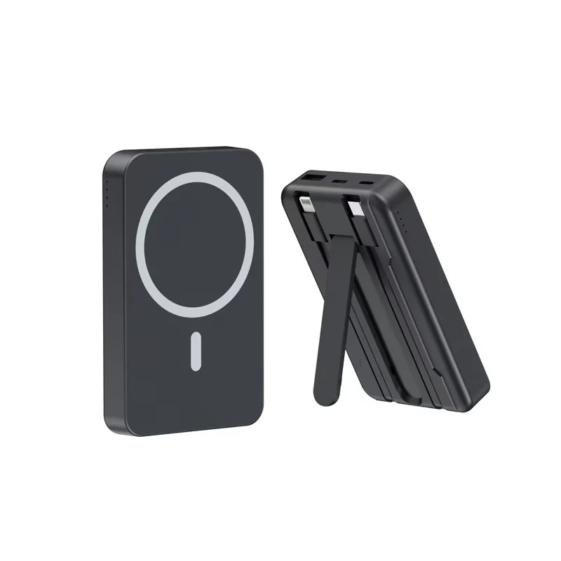 Kabellose Powerbank mit integriertem Ständer Skanto