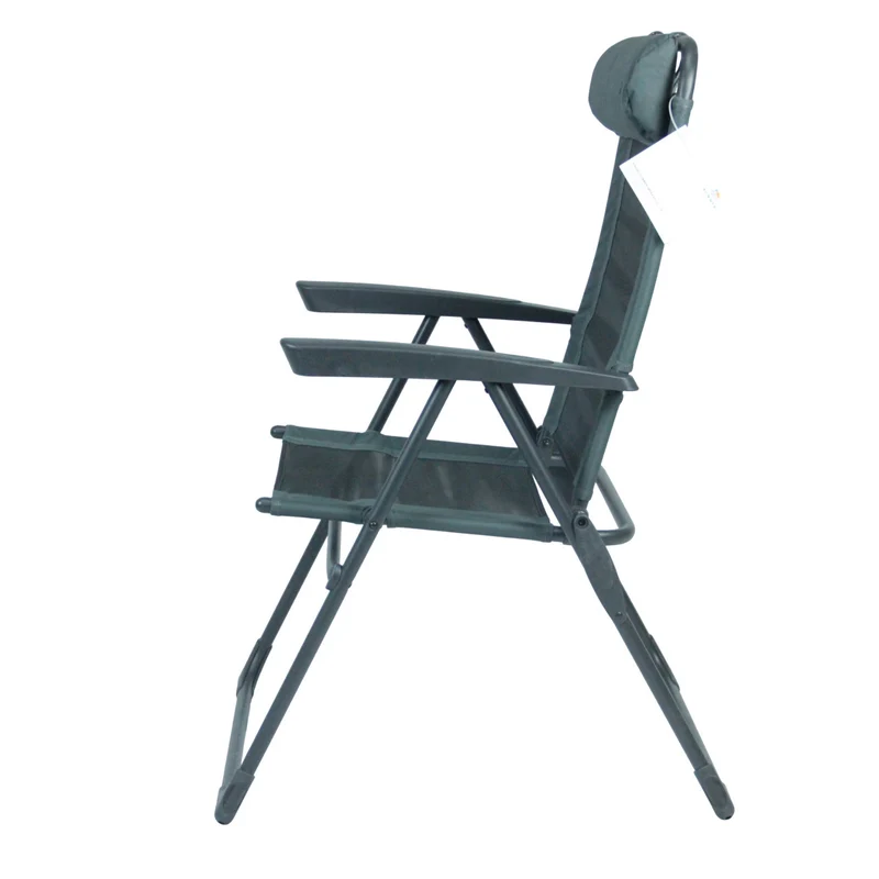 Relaxstuhl mit ergonomischer Kopfstütze und Klappmechanismus Skanto
