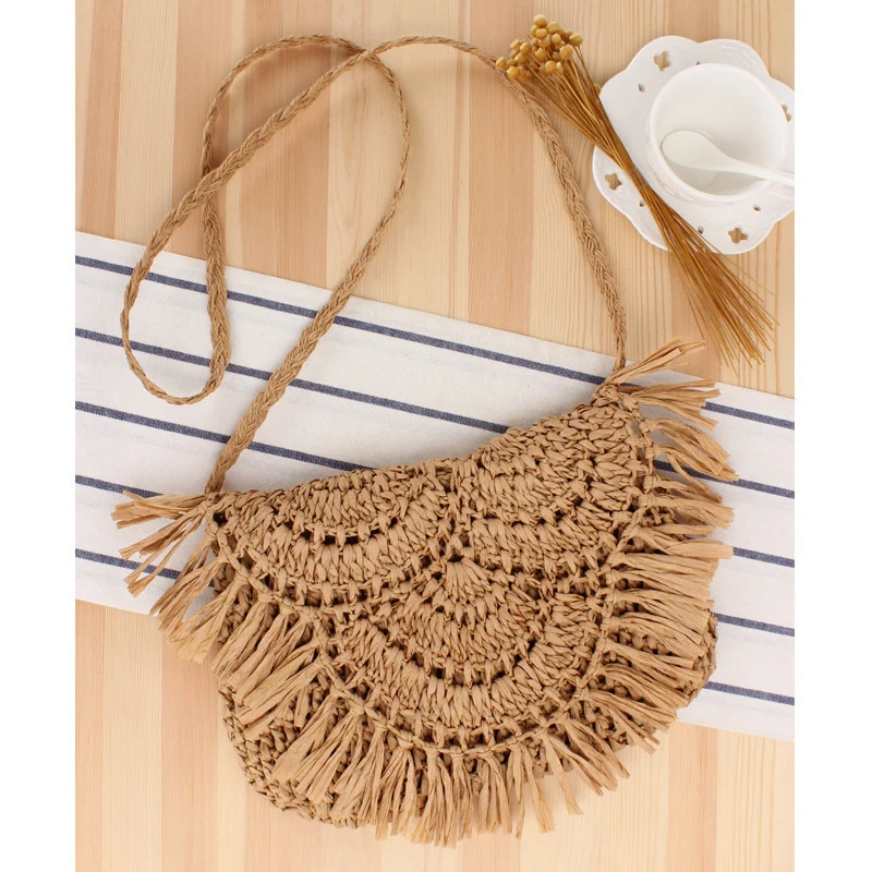 Handgefertigter Raffia-Korb Skanto