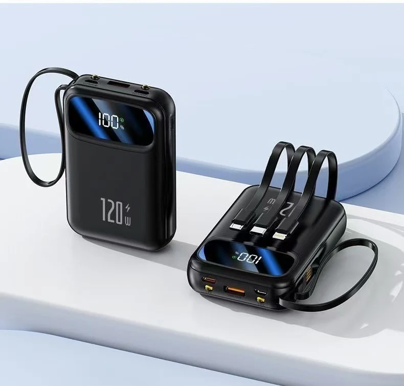 Hochleistungs-Powerbank mit Digitalanzeige und mehreren Anschlüssen Skanto