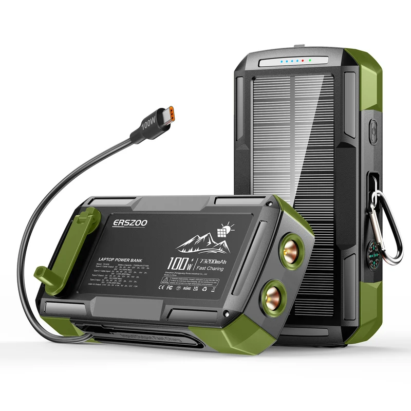 Tragbare Solar Powerbank von Skanto