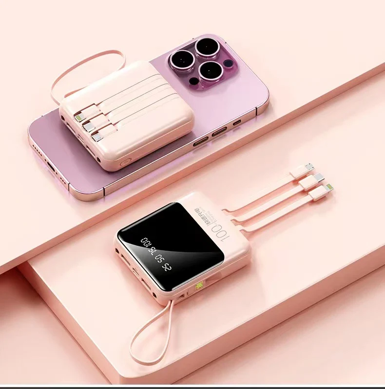 Powerbank mit multifunktionalem Ladekabel Skanto
