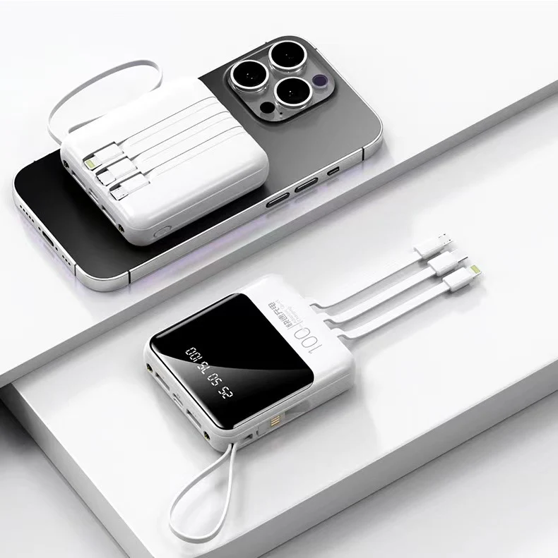 Powerbank mit multifunktionalem Ladekabel Skanto
