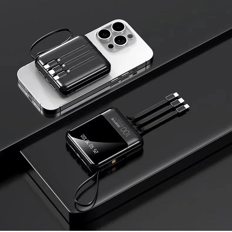 Powerbank mit multifunktionalem Ladekabel Skanto