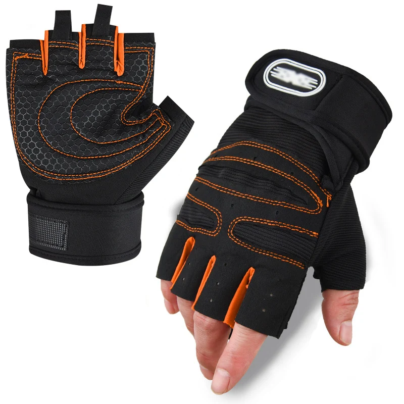 Herren-Trainingshandschuhe mit ergonomischem Gel-Pad Skanto