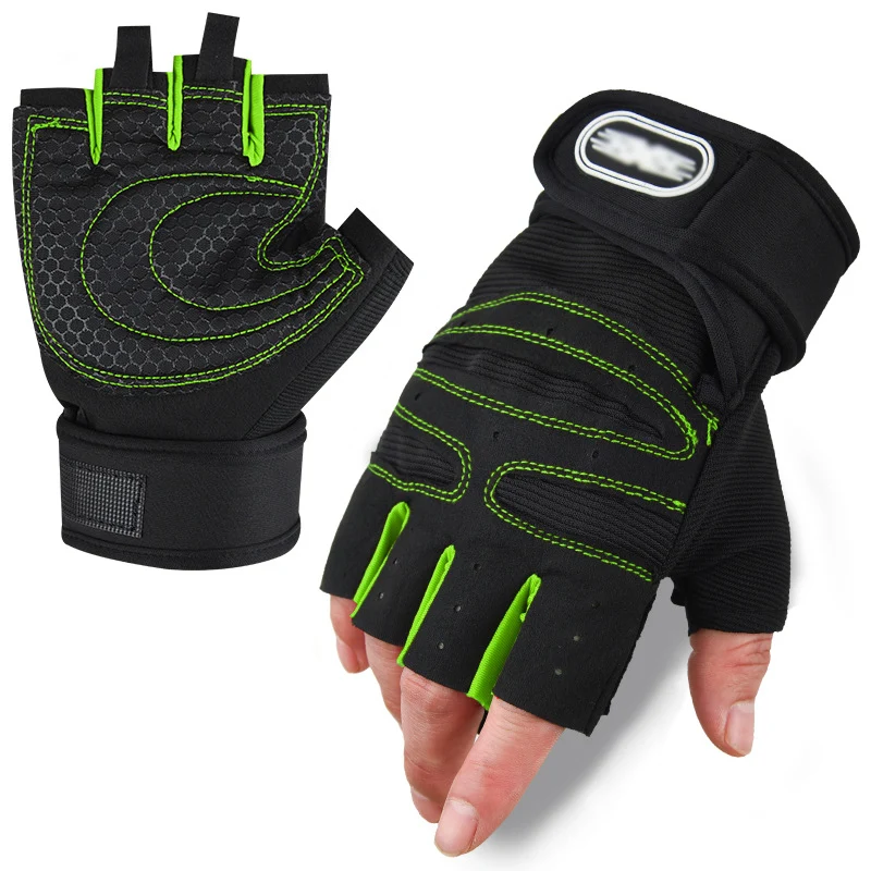 Herren-Trainingshandschuhe mit ergonomischem Gel-Pad Skanto