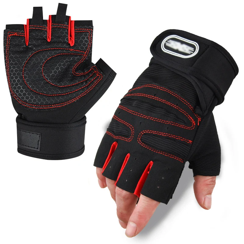 Herren-Trainingshandschuhe mit ergonomischem Gel-Pad Skanto
