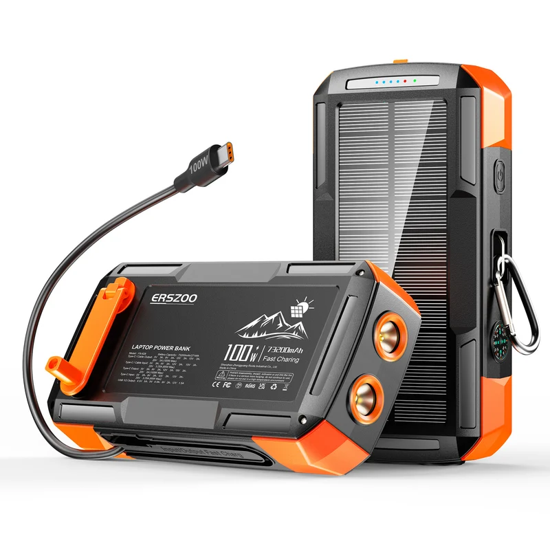 Tragbare Solar-Powerbank Skanto