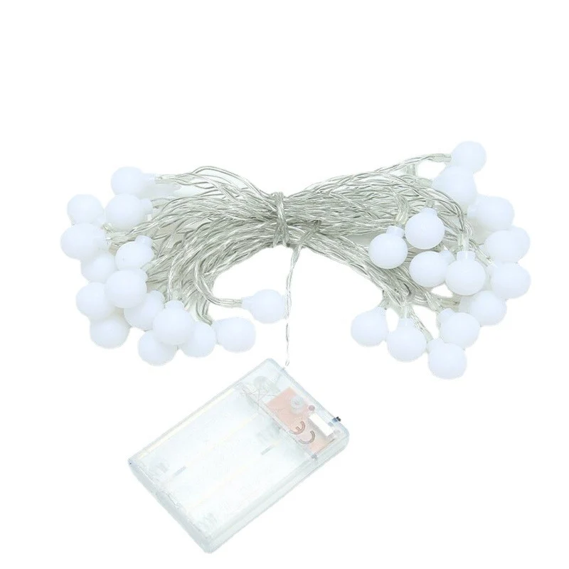 Outdoor Solar Stern- und Kugel-Lichterkette mit wasserdichtem Kupferdraht Skanto