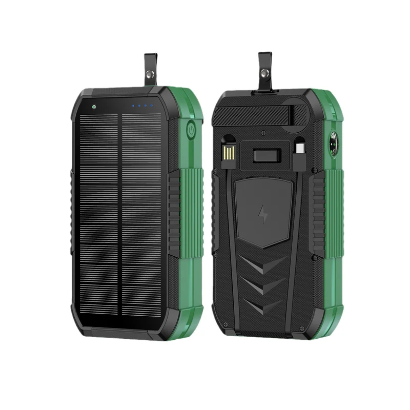 Outdoor Solar-Powerbank mit robuster Schutzhülle Skanto