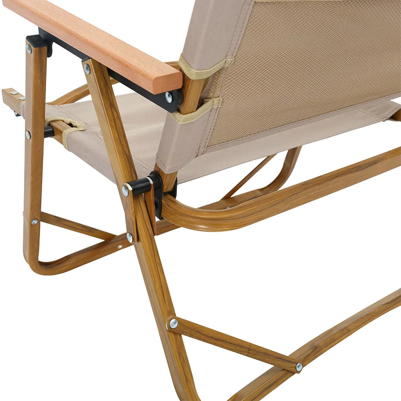 Faltstuhl mit ergonomischer Rückenlehne und stabilem Rahmen Skanto
