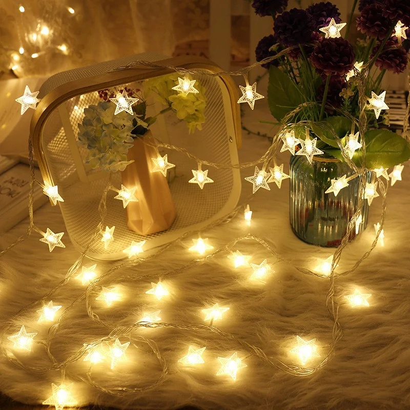 Skanto Kugel-LED-Lichterkette mit wasserdichtem Kupferdraht und strukturierten Klarglasbirnen Skanto
