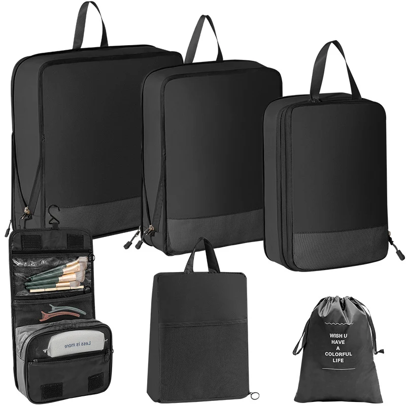 Reisetaschen-Set mit vielseitigen Fächern und Taschen Skanto