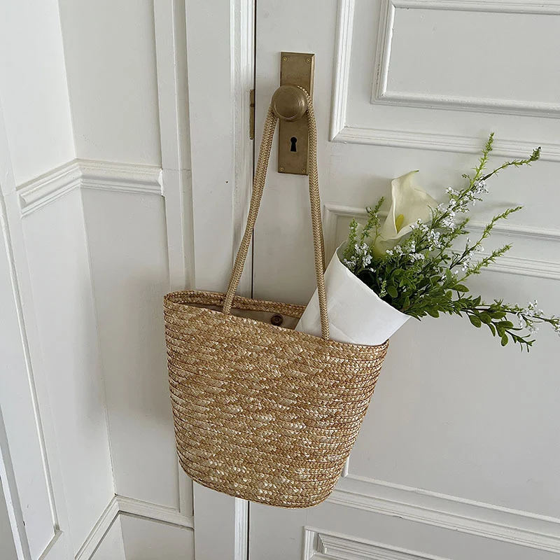 Natur-Raffia-Tasche Skanto