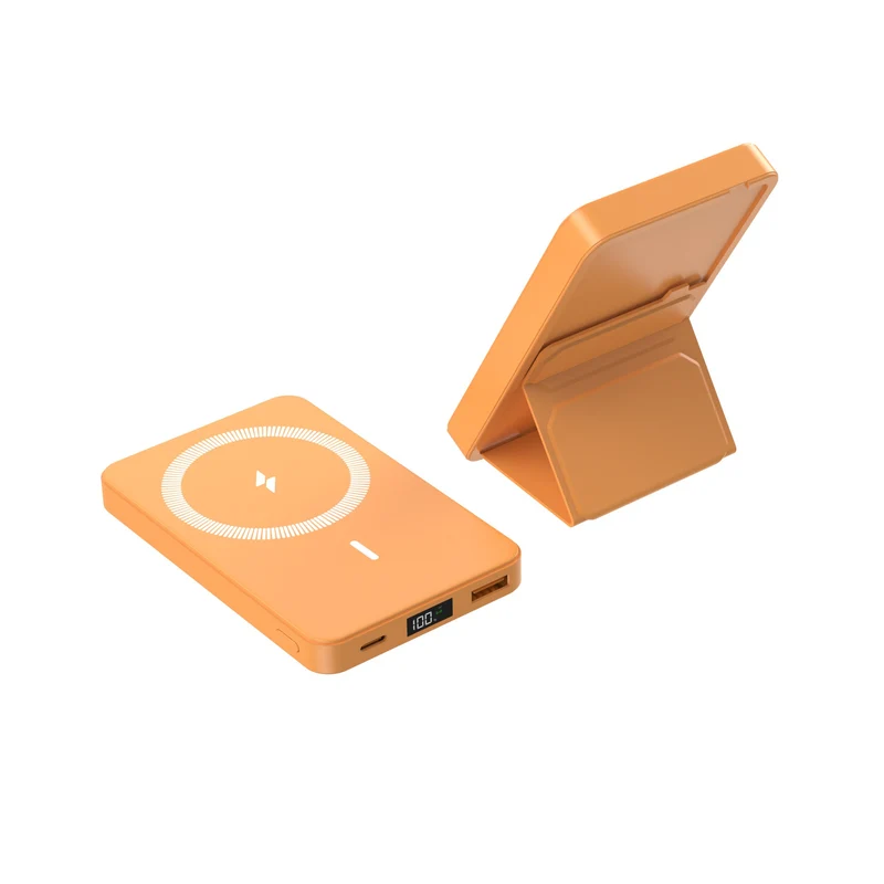 Magnetische kabellose Powerbank mit integriertem Ständer Skanto