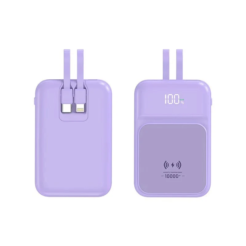 Multifunktionale kabellose Powerbank mit integriertem Ständer Skanto