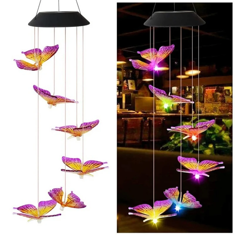 Dekoratives Flamingo Hängemobile Windspiel Gartendeko Skanto