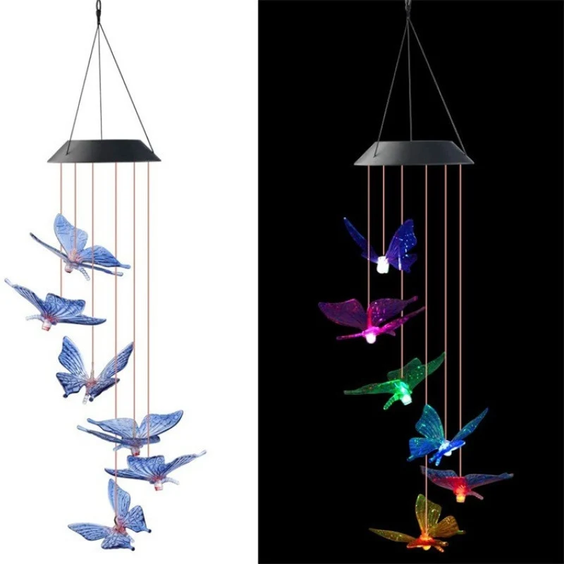 Dekoratives Flamingo Hängemobile Windspiel Gartendeko Skanto