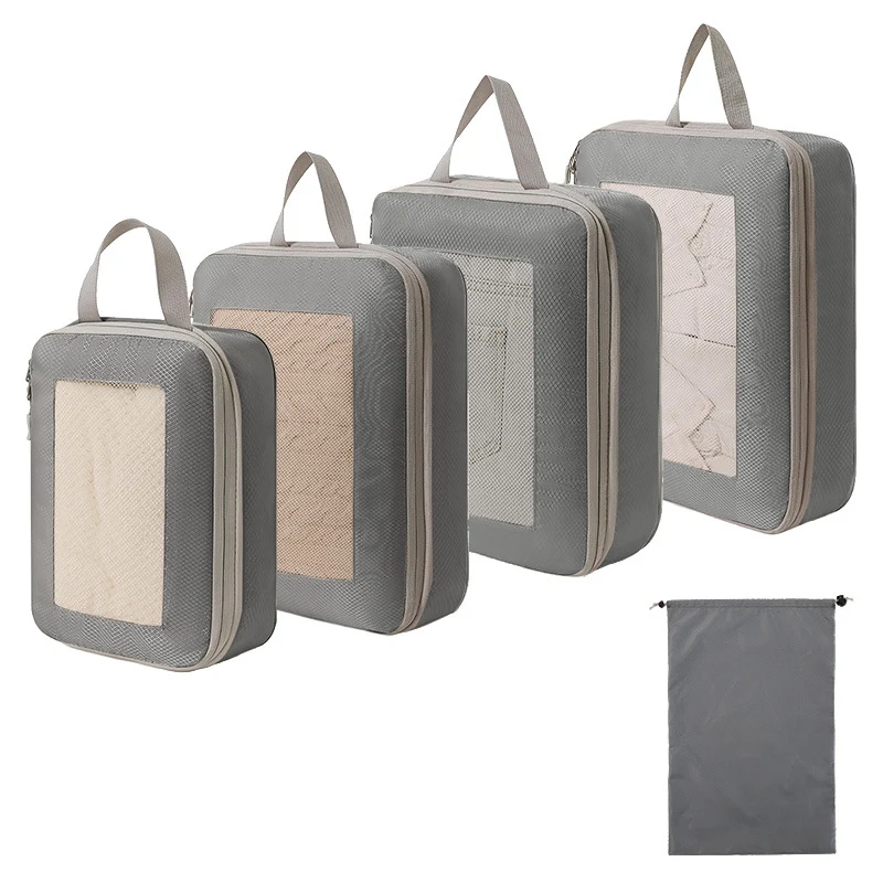 Praktisches Kompressions-Reisetaschen-Set Skanto