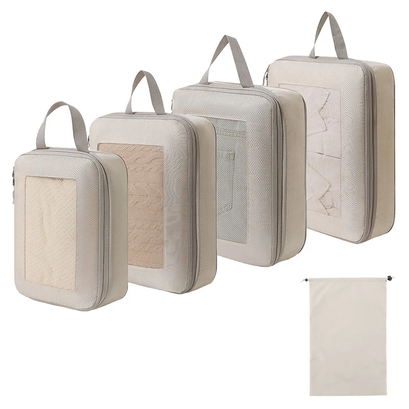Praktisches Kompressions-Reisetaschen-Set Skanto