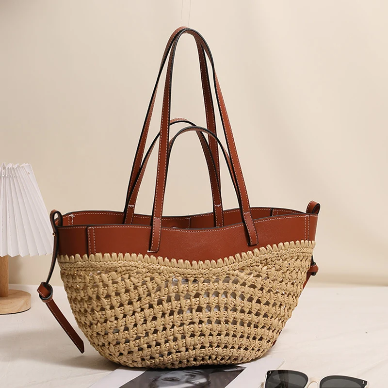 Handgemachte Strohtasche Skanto