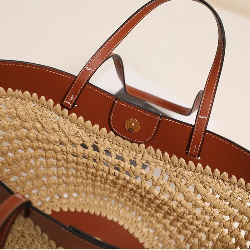 Handgemachte Strohtasche Skanto
