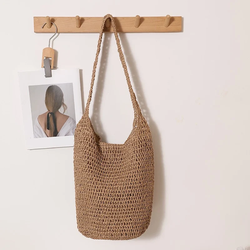 Handgemachte gestrickte Tasche Skanto