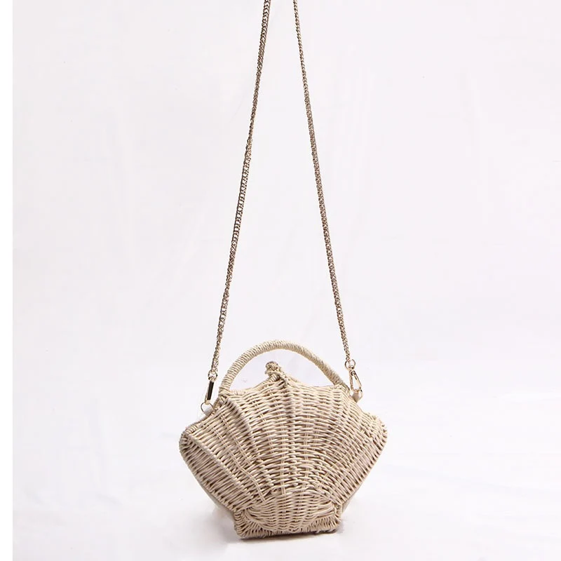 Handgemachte Strandtasche im organischen Design Skanto