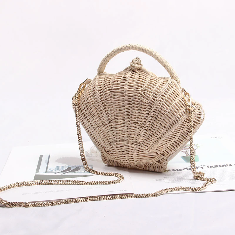 Handgemachte Strandtasche im organischen Design Skanto