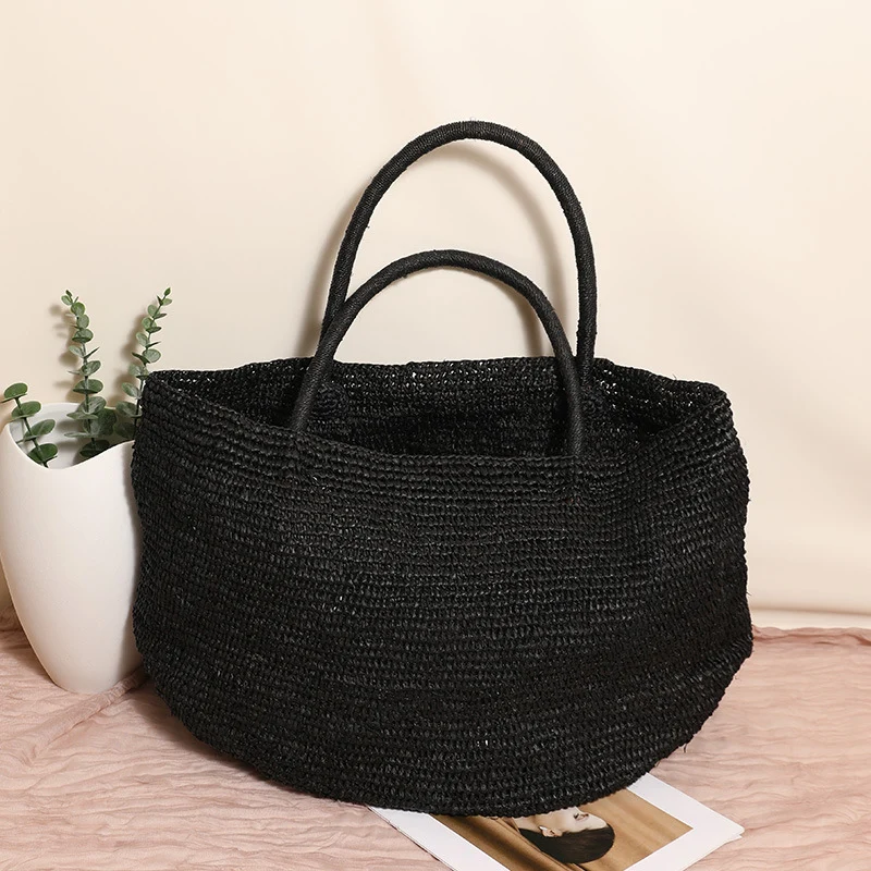 Handgemachte Strandtasche aus Naturmaterial Skanto