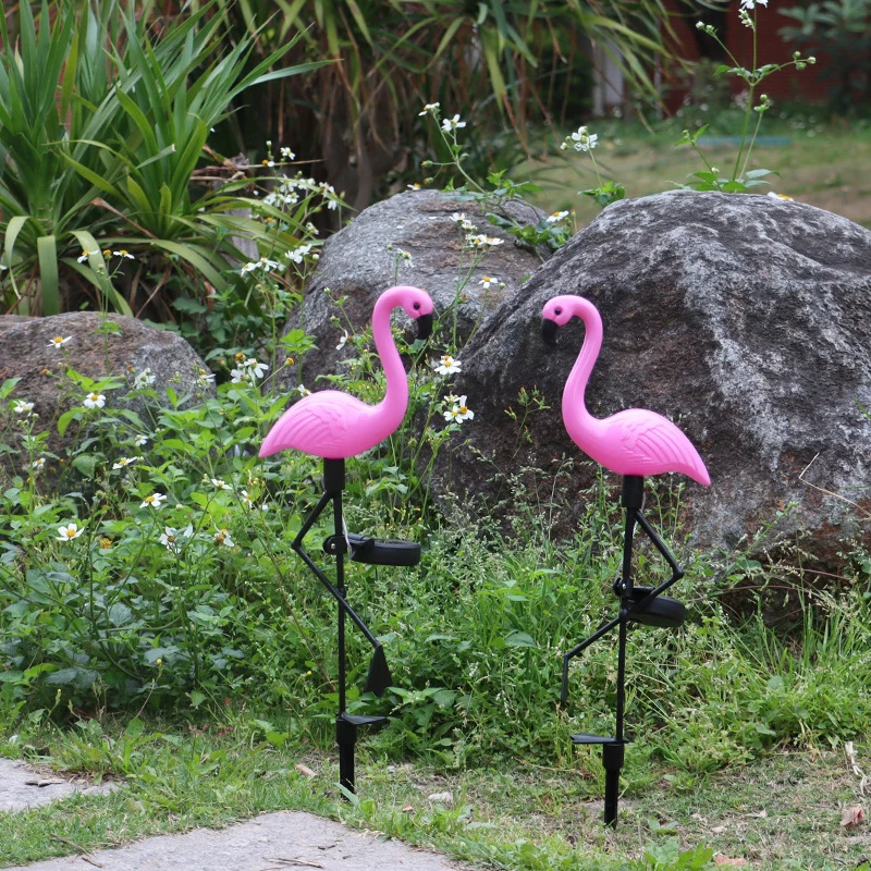 Gelenk-Flamingo-Gartenstecker LED-Akzentlicht mit verstellbarem Arm Skanto