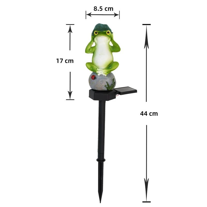 Realistischer Solar-Vogel-Gartenstecker mit Bewegungssensor und wetterfestem Design Skanto