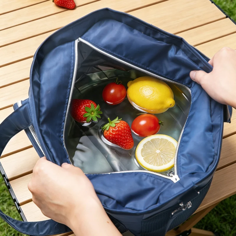Isolierte Picknicktasche Skanto