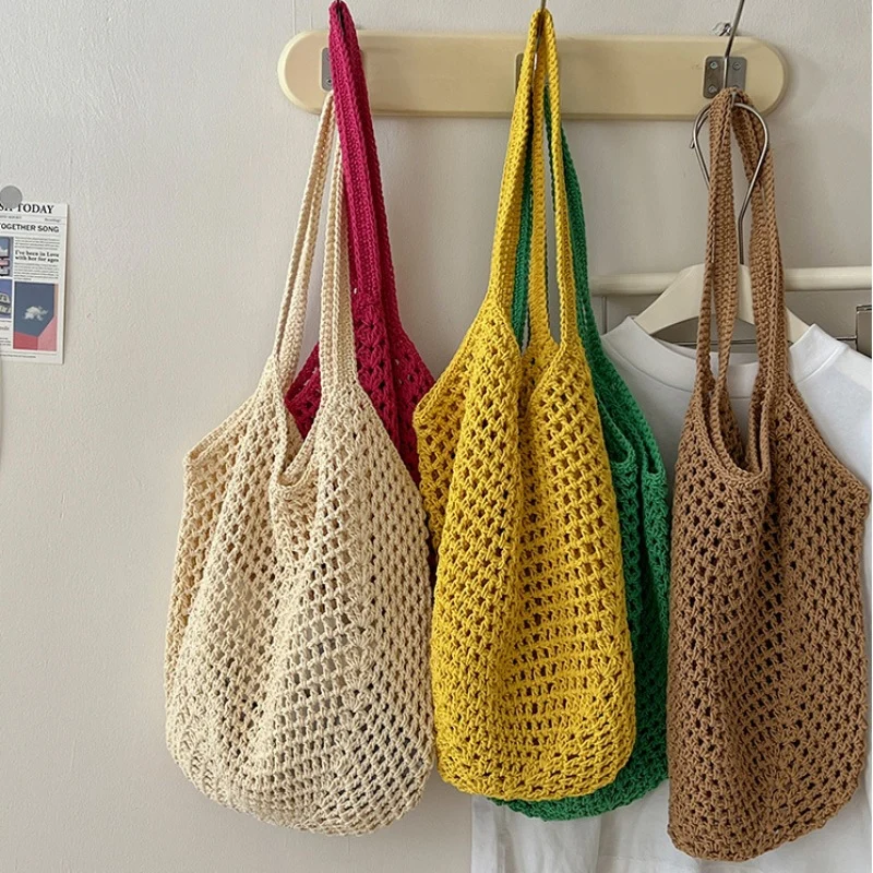Handgemachte Netztasche Skanto