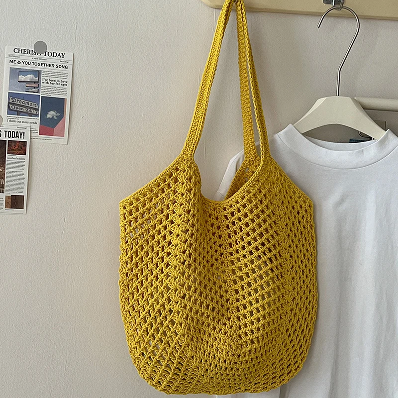 Handgemachte Netztasche Skanto