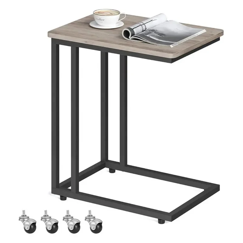 Beistelltisch mit Rollen und modernem Design Skanto